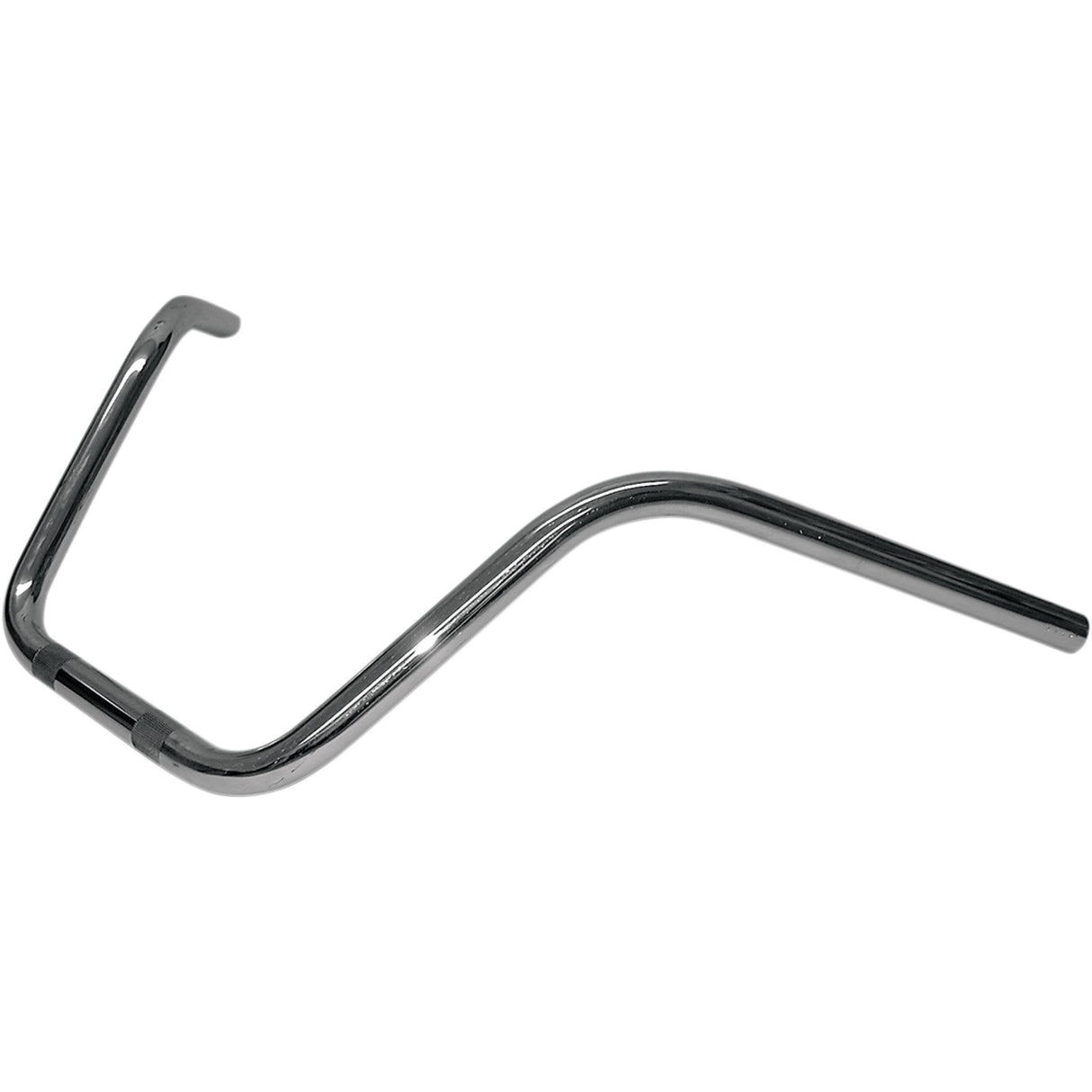 FLANDERS 0601-0161 650-08763 1" Metric Cruiser Handlebar — Cruiser Handlebar - Pullback Cruiser - Chrome