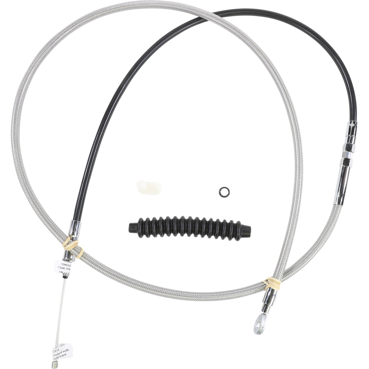 DRAG SPECIALTIES High-Efficiency Braided Stainless Steel Clutch Cable