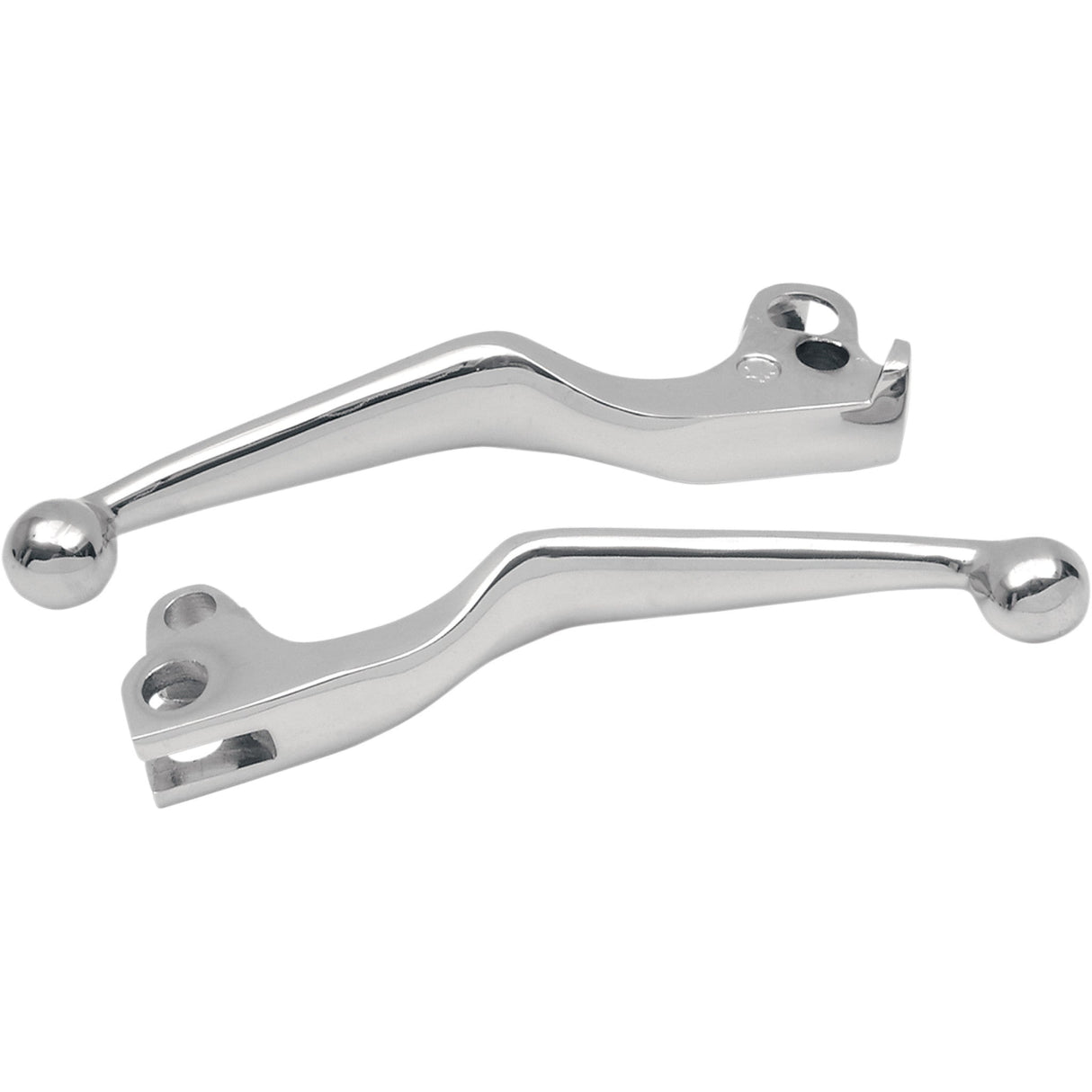 Drag Specialties Wide Blade Lever Set Chrome For Harley Motorcycles 1972-1981