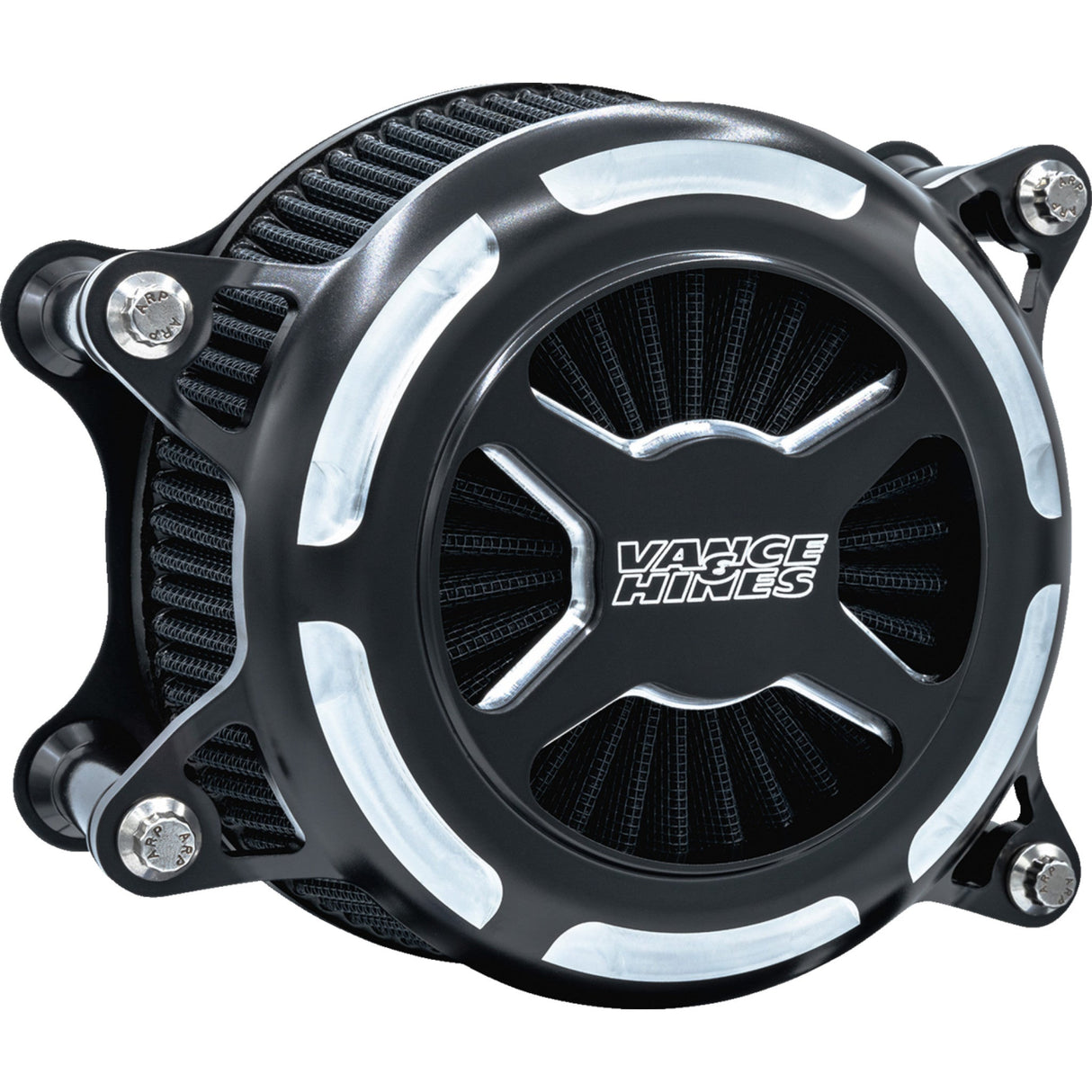 Vance & Hines VO2 X Air Intake Kit Black Contrast - 41100 For Harley Touring 2023-2026