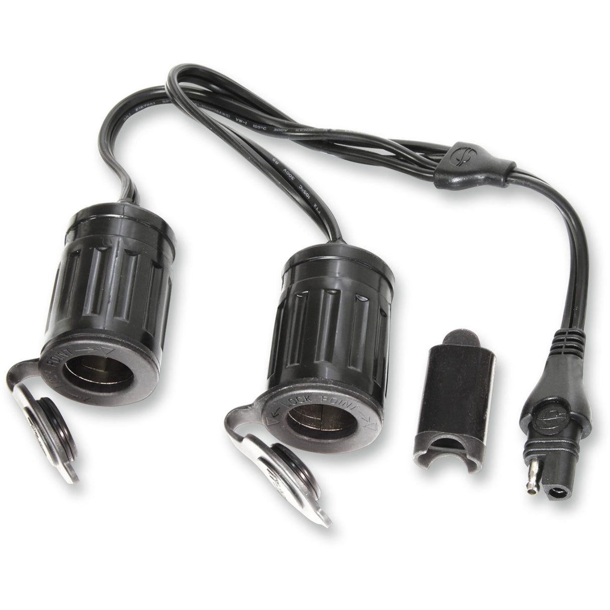 TECMATE 3807-0326 O-26 Y-Splitter sae to dual socket adapter