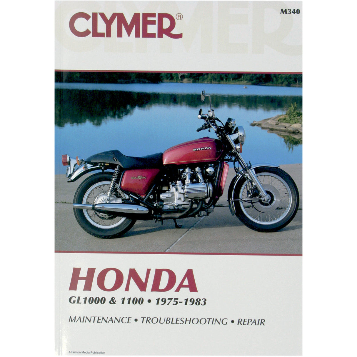 CLYMER M340 CM340 Motorcycle Repair Manual — Honda Manual - Honda GL1000 + 1100