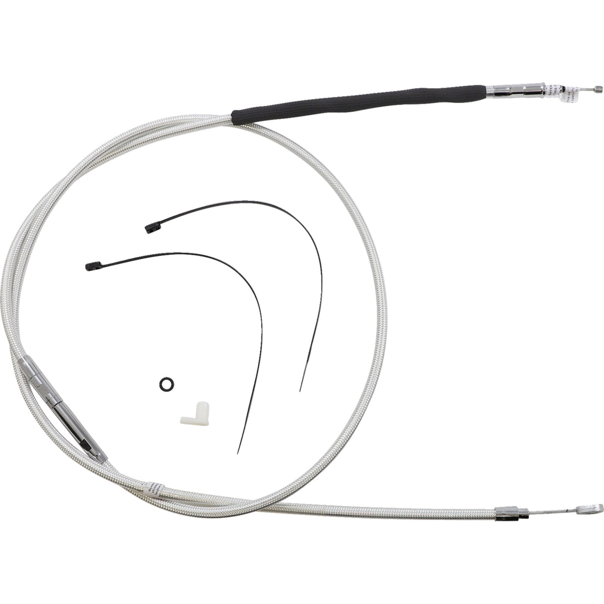 Magnum Shielding High-Efficiency Braided Sterling Chromite II® Clutch Cable /16" - 322320HE For Harley Touring 2008-2016