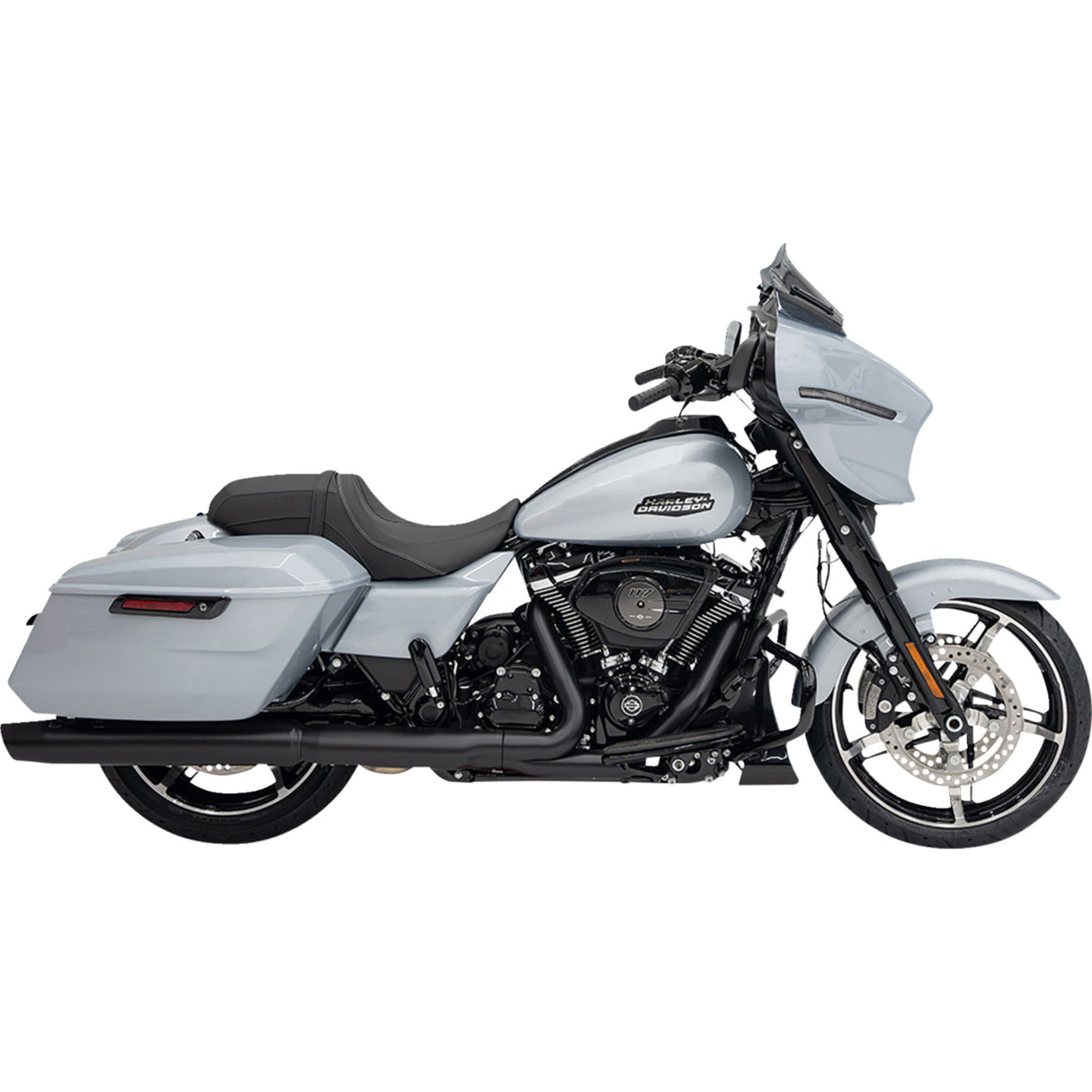 KLOCK WERKS 2310-0859 KWW-01-0707-DS Flare™ Windshield - 8" - Dark Smoke - FLHX