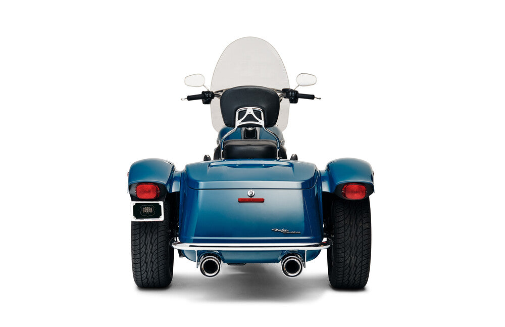Cobra 4" NH Slip-ONS Chrome - 6107 For Harley Touring 1995-2016