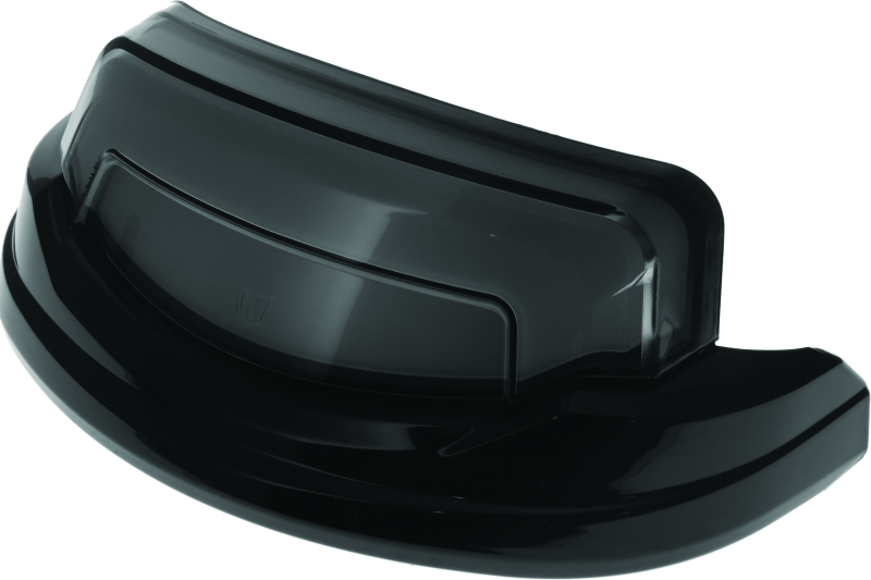 Kuryakyn Tracer Rear Fender Tip Light Gloss Black Smoke Lens - 2967 For Harley Touring 2009-2022