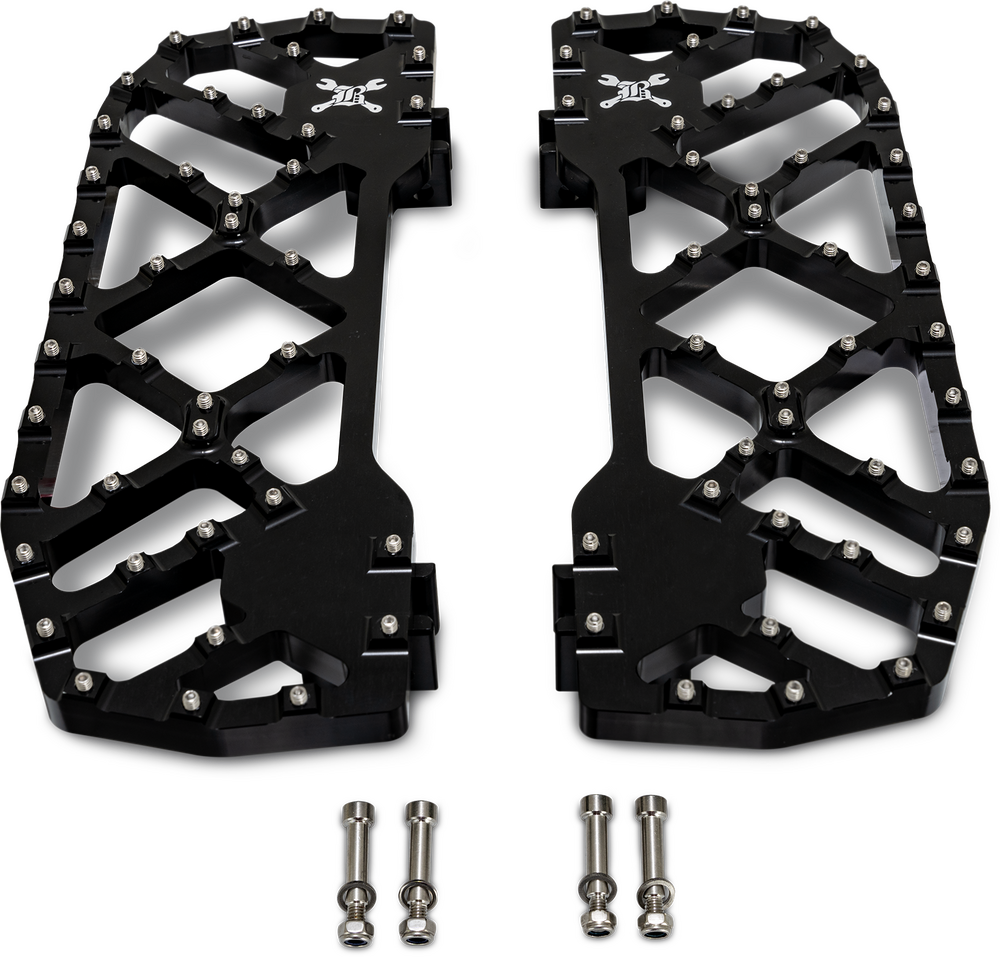 Burly Brand 750-05903 B13-1053B MX-EVOLUTION FLOORBOARDS FLH/FLT