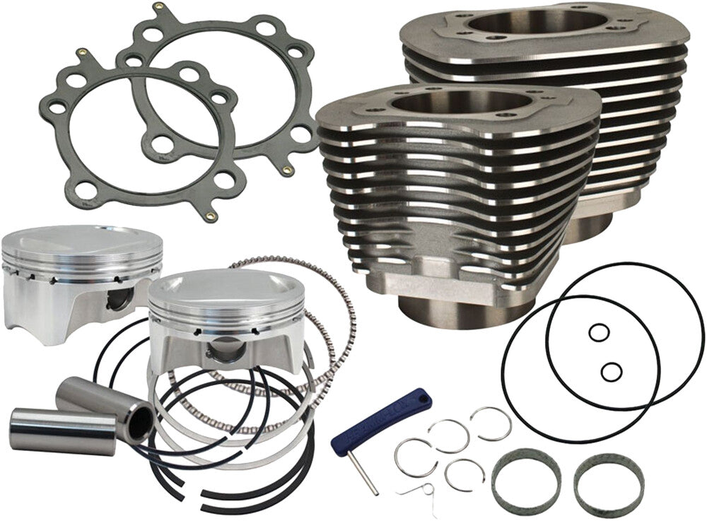 Rocket Performance Garage Llc BIG Bore Cylinder Kit 110" Twin CAM ` - 8-8002 For Harley Motorcycles 2007-2016