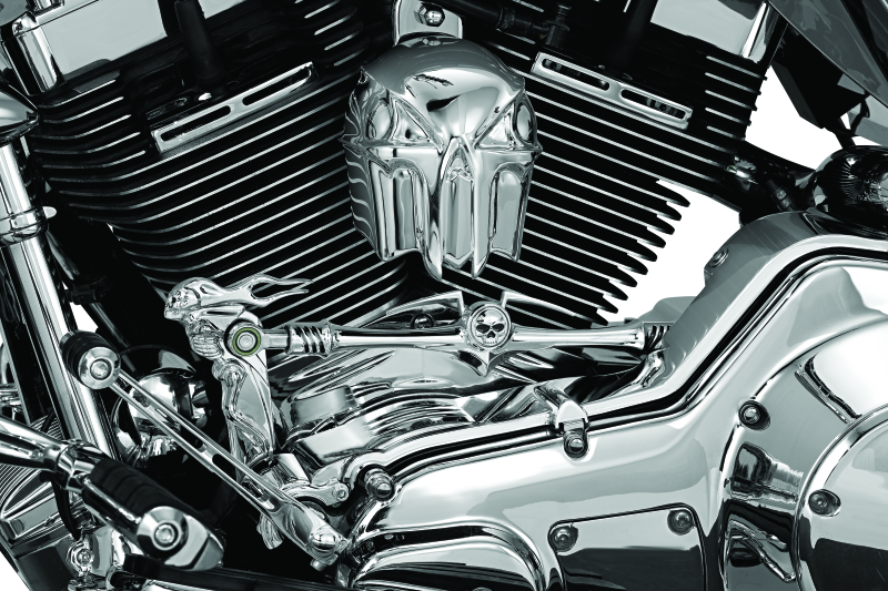 Kuryakyn 1075 Zombie Shift Linkage Chrome