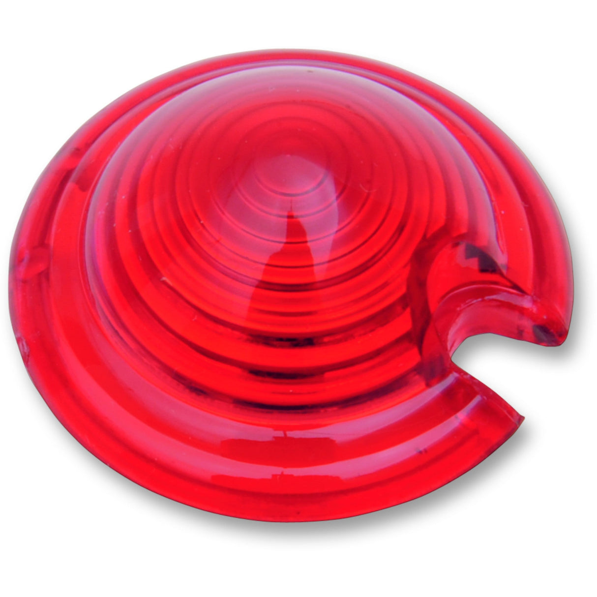 DRAG SPECIALTIES 2010-0604 50's Style Chopper Taillight Replacement Lens Replacement Lens - Red