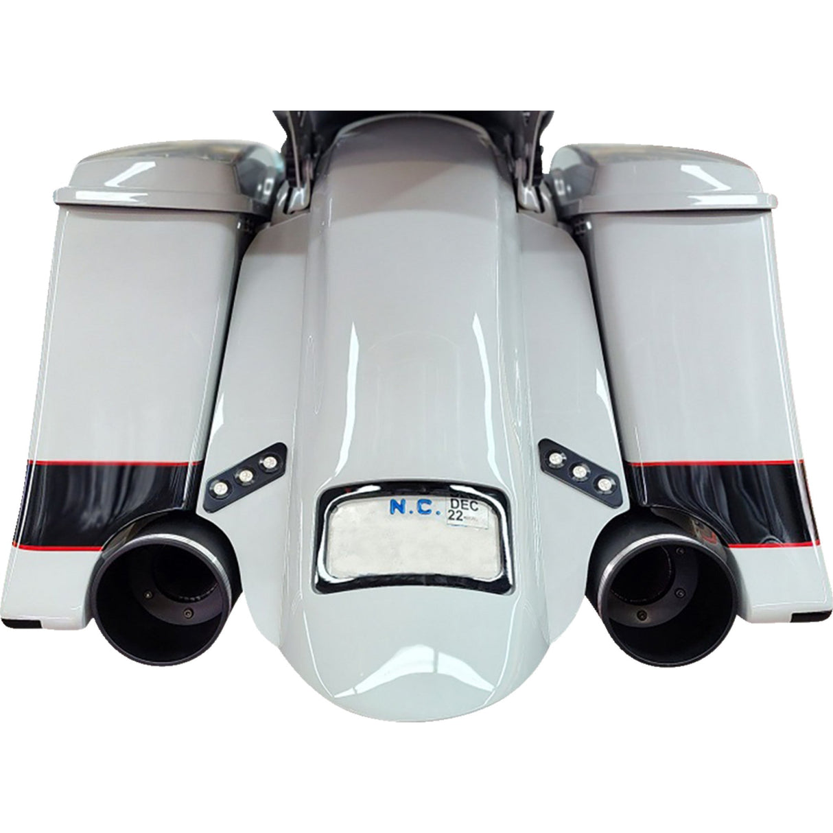 PAUL YAFFE BAGGER NATION 2010-1516 PYO:TSLP-B Thunder-Pod Taillight Kit - Black