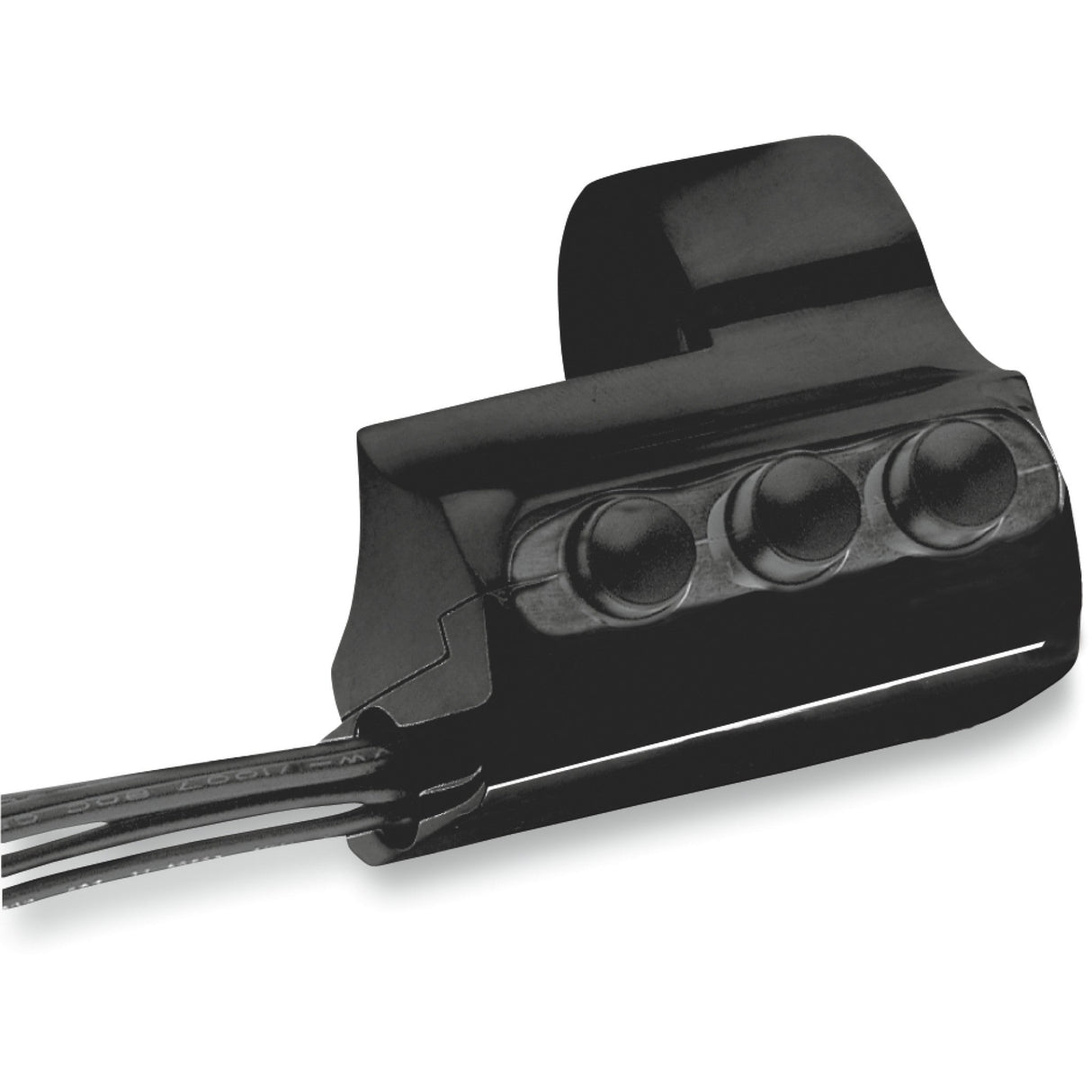 PERFORMANCE MACHINE (PM) 0616-0097 0062-2032-B Contour Billet Handlebar Switch right side - three button - black