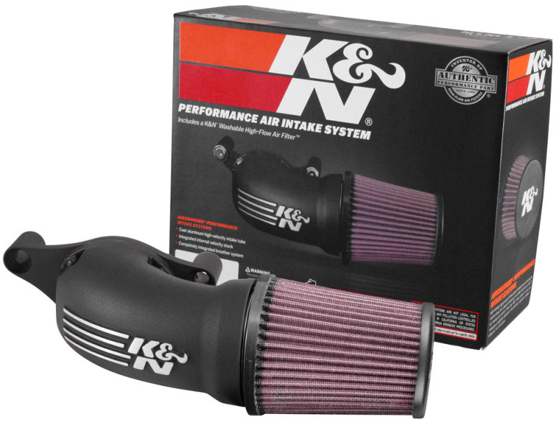 K & N Engineering Aircharger H D Touring Models Performance Air Intake System - 63-1139 For Harley Motorcycles 2017-2023