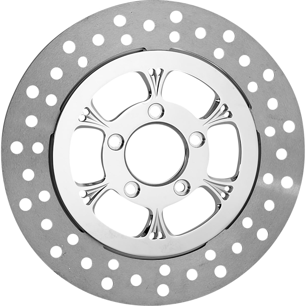 RC COMPONENTS 1710-4309 COG117102CLF2K Floating Front Rotor - Brake Rotor - Front Right - Majestic - Chrome