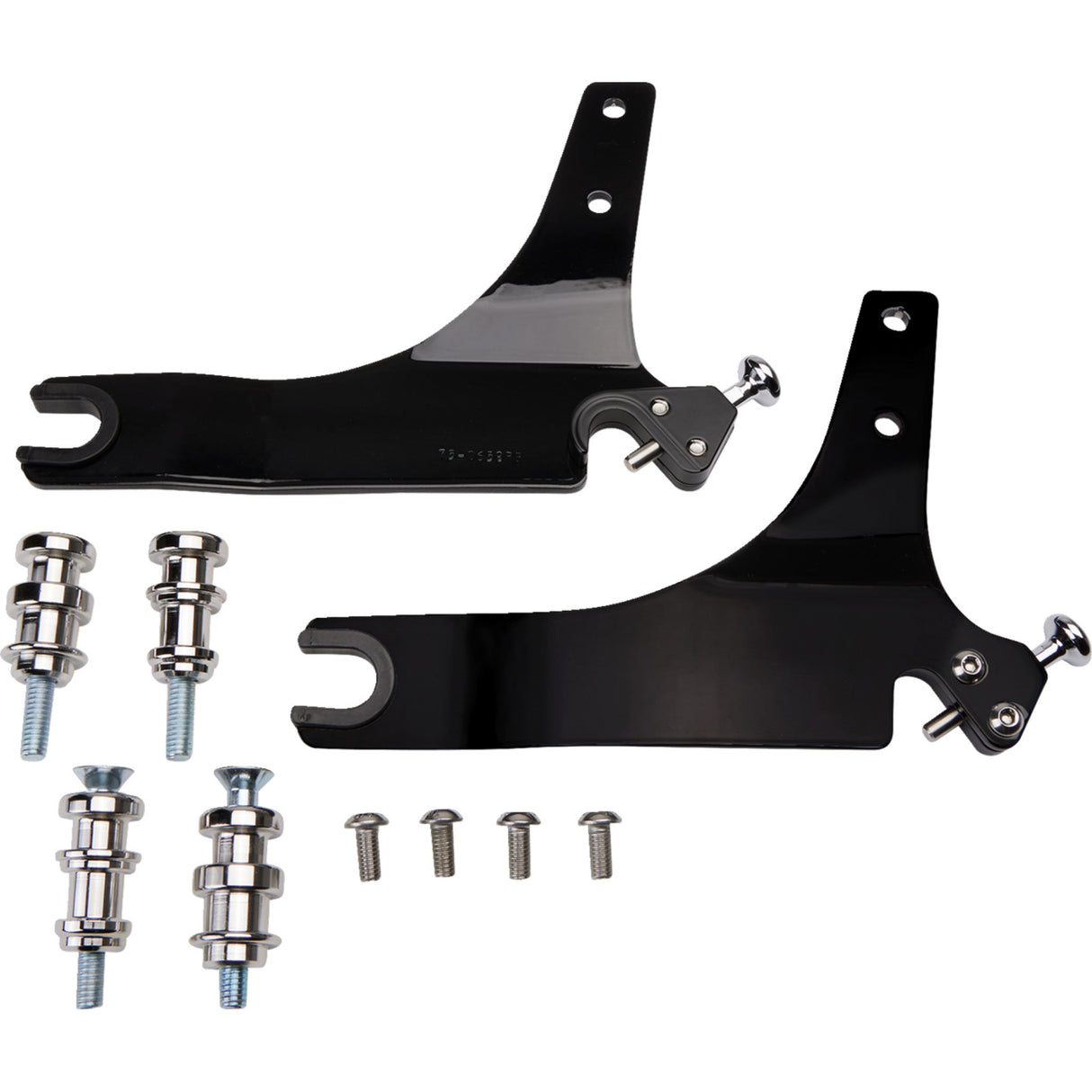 COBRA 1501-0620 602-2031B Detachable Backrest Kit - 11" - Black - FLSB
