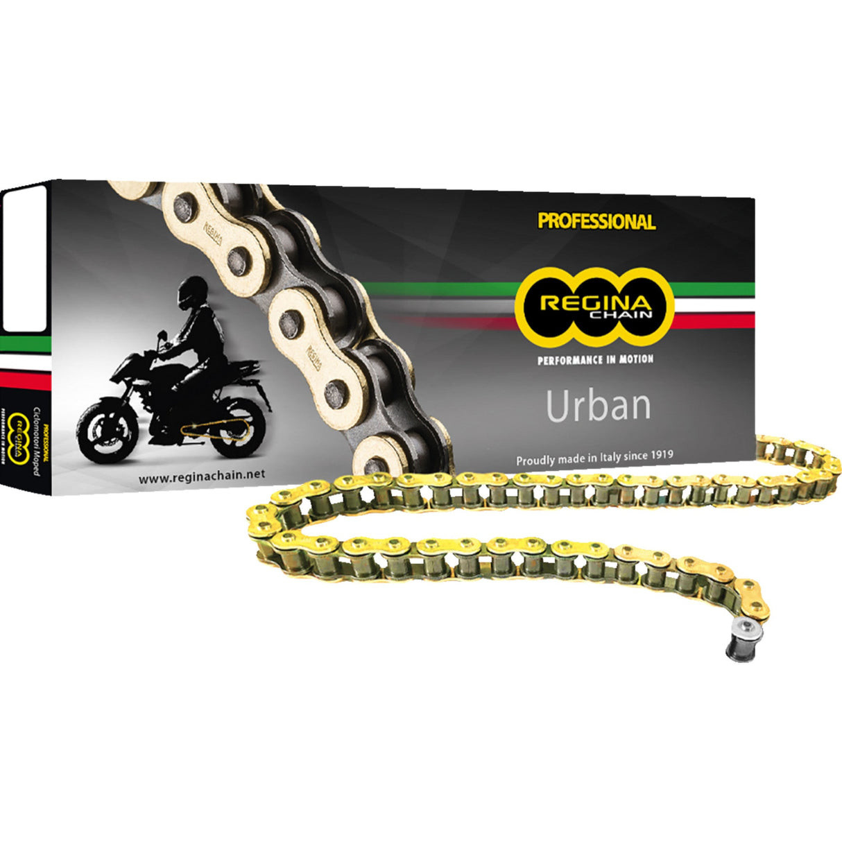 REGINA 1220-0095 124OROY/01F 420 OROY Series Drive Chain 420 OROY - Drive Chain - 130 Links