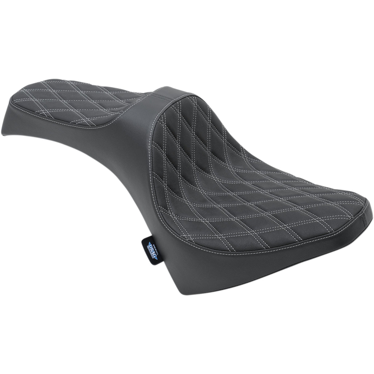 DRAG SPECIALTIES Predator III Seat Double - Diamond Stitching Scout '15-'22