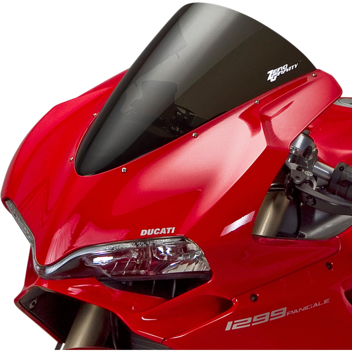 ZERO GRAVITY 2301-1990 20-739-02 SR Series Windscreen SR Windscreen - Smoke - Panigale 1299
