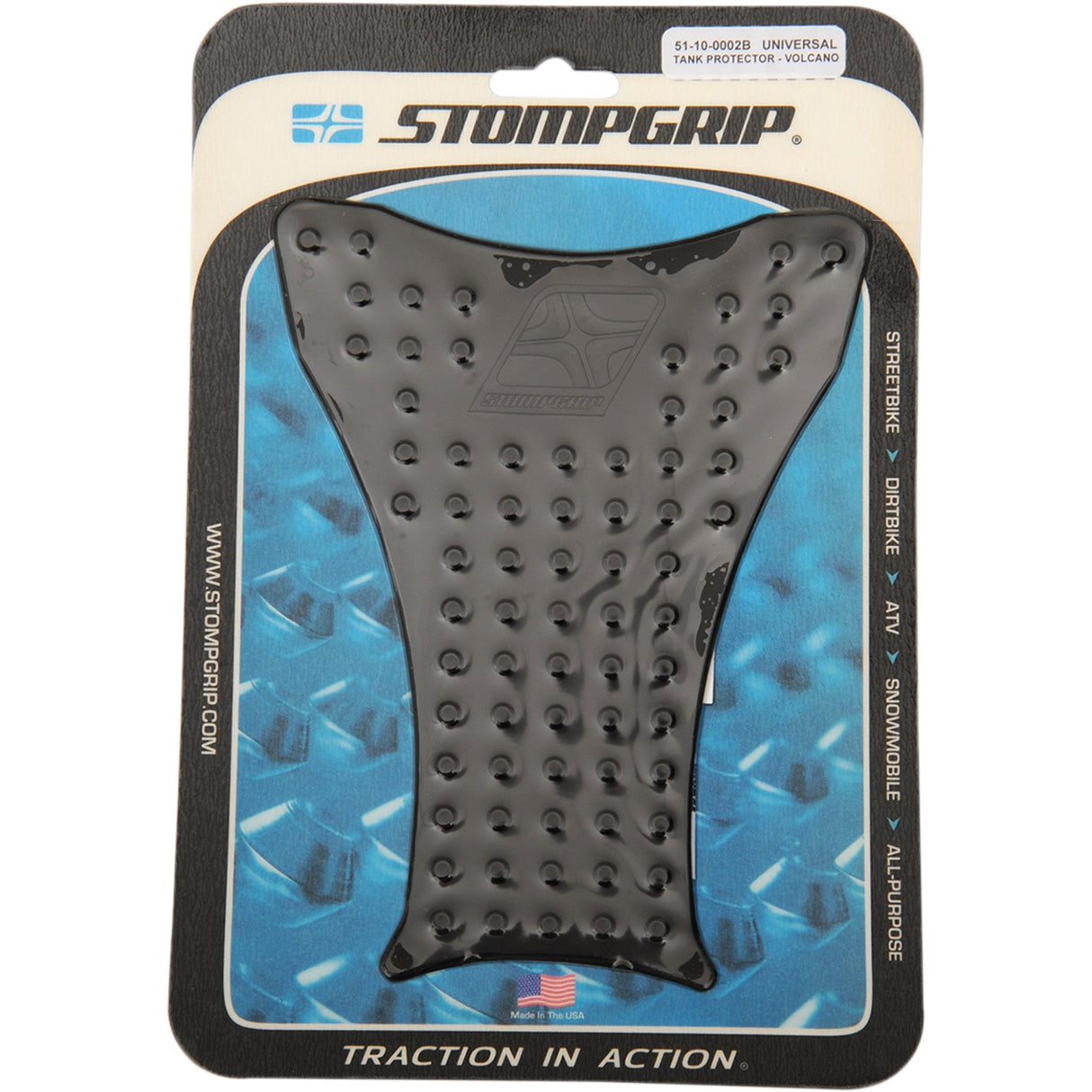 STOMPGRIP 4320-1825 51-01-1010B Universal Traction Pad Kit Universal Traction Pad - Black