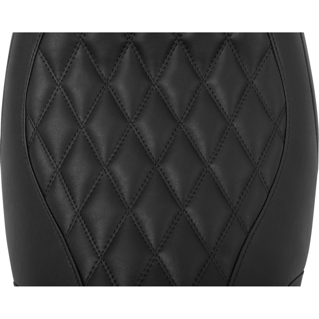 Mustang Wide Tripper™ Solo Seat Solo Black Stitching - 88503 For Harley Touring 2023-2026