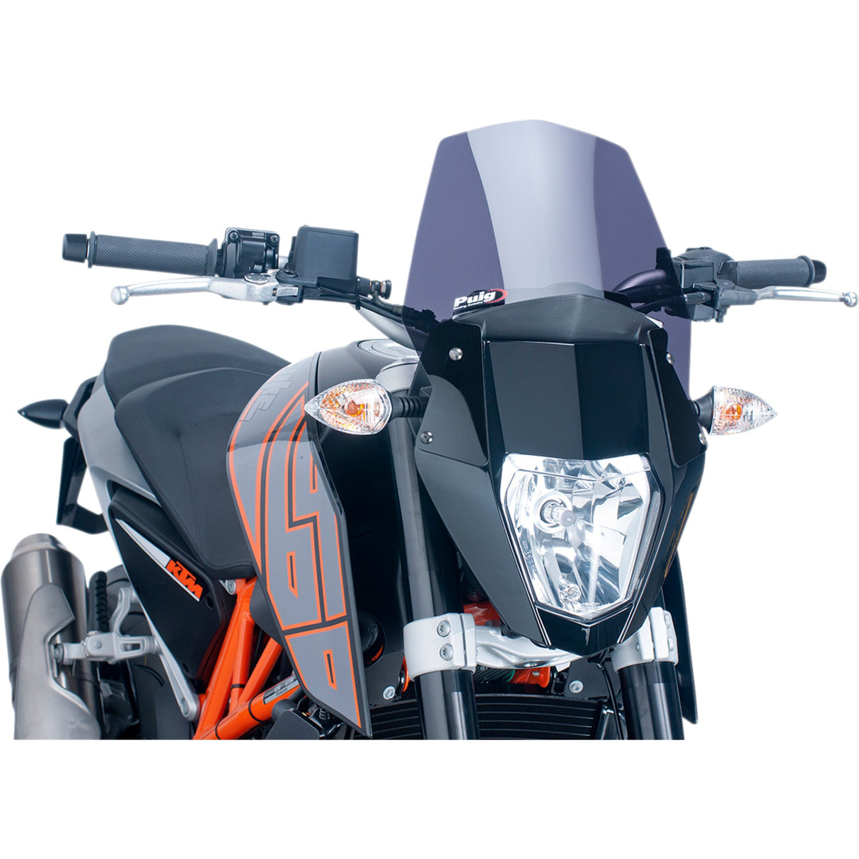 Puig Hi-Tech Parts New Generation Windshield - 6009F KTM 690 Duke 2012-2019