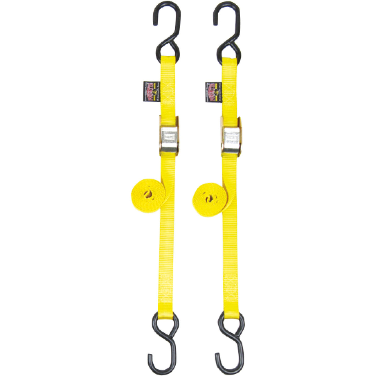 POWERTYE MFG. 3920-0328 22268 1" Standard Tie-Downs Standard Tie-Downs - 1" x 5-1/2' - Yellow