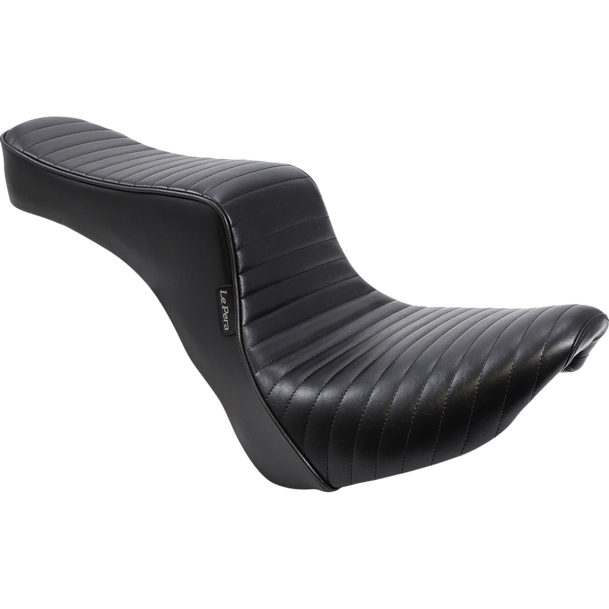 LePera Cherokee Seat Pleated Black FX - LY-020PT For Harley Softail 2018-2024