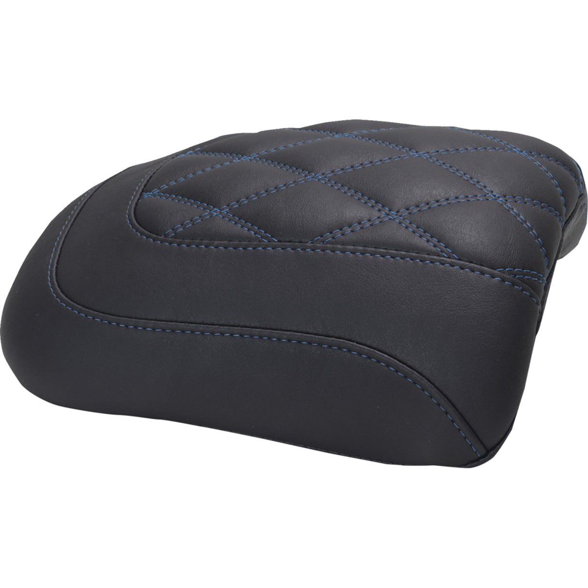 MUSTANG 0801-2118 88610SB Padded Passenger Seat Cowl deluxe - sky blue stitch - flt/flh '23-'25