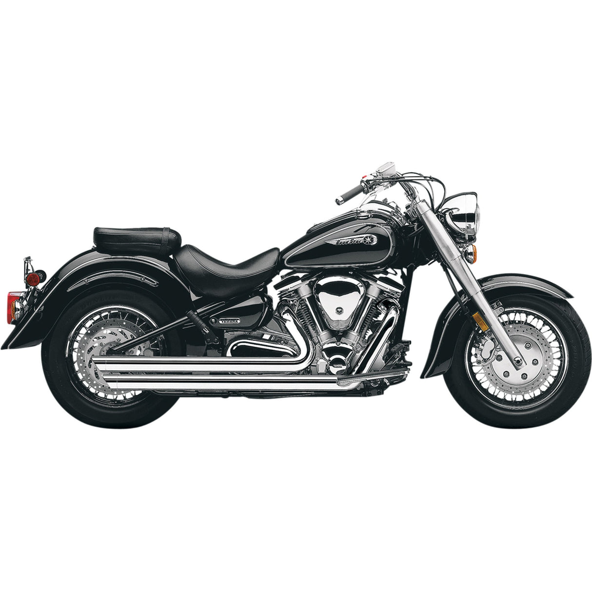 Cobra Speedster 2-Into-2 Exhaust System - 2822 Yamaha XV1700A Road Star / 1700 Road Star 2008-2014
