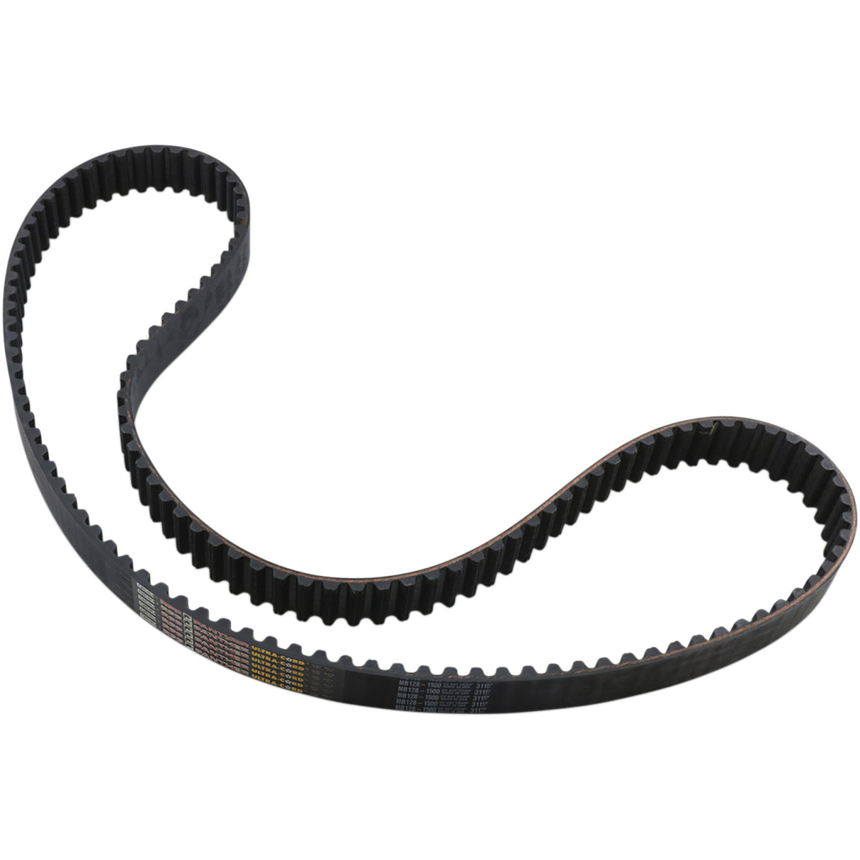 Panther Rear Drive Belt 128-Tooth 1 1/2" - 62-0943 For Harley Dyna / Super / Softail 1991-1993