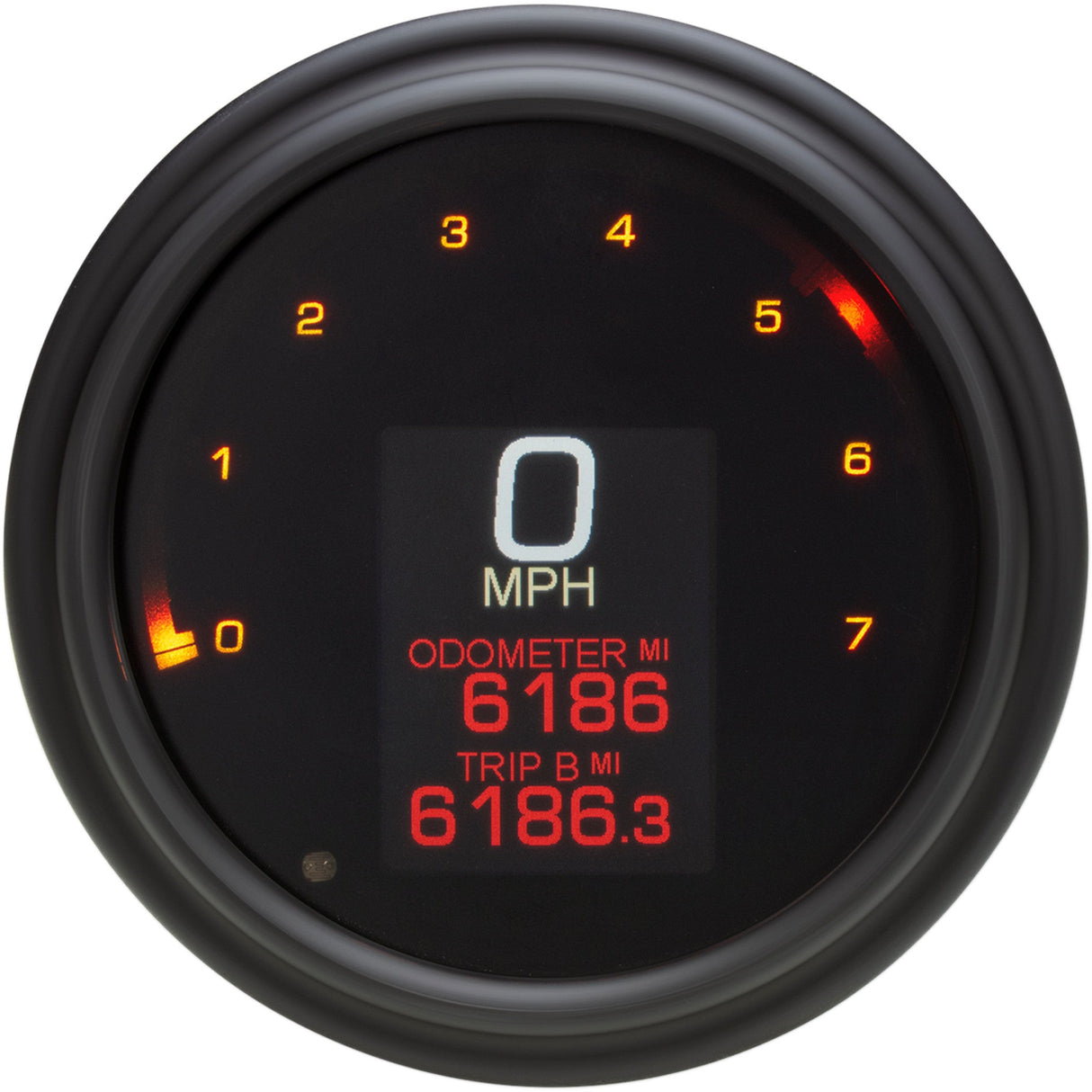 Dakota Digital MLX 2000 Series Gauge Black Bezel 4.5" - MLX-2011-K For Harley Motorcycles 2011-2024