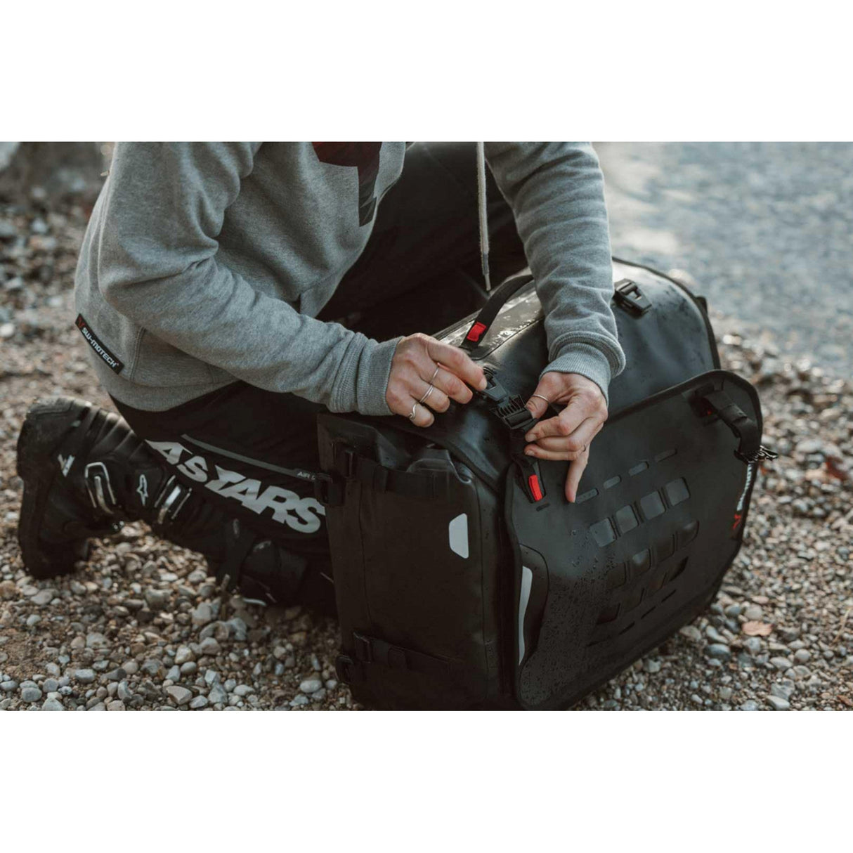 Sw-Motech Sysbag Side Bag System - BC.SYS.22.995.21000B Ducati DesertX 2022-2024
