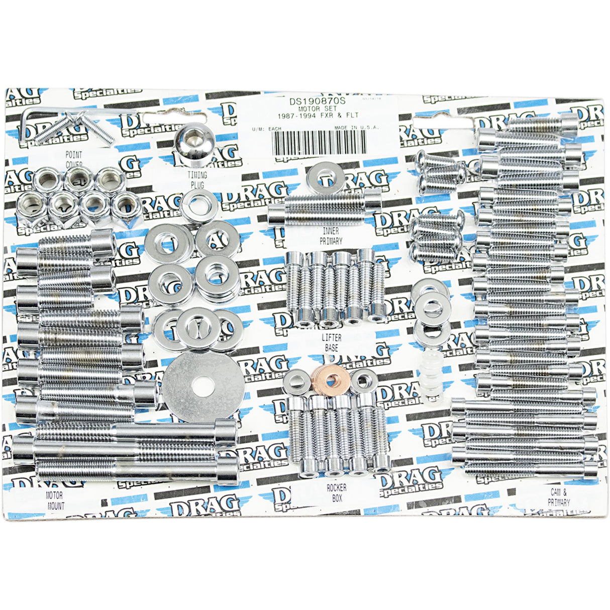 DRAG SPECIALTIES Bolt Set Kit - Motor