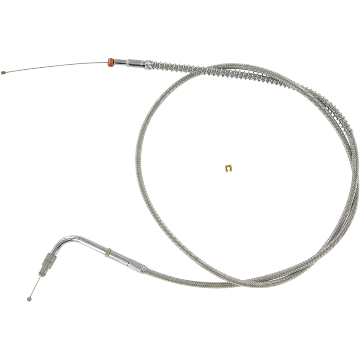 Barnett Stainless Steel Throttle Idle Cable - 102-30-30020 For Harley Road King 1996-2001