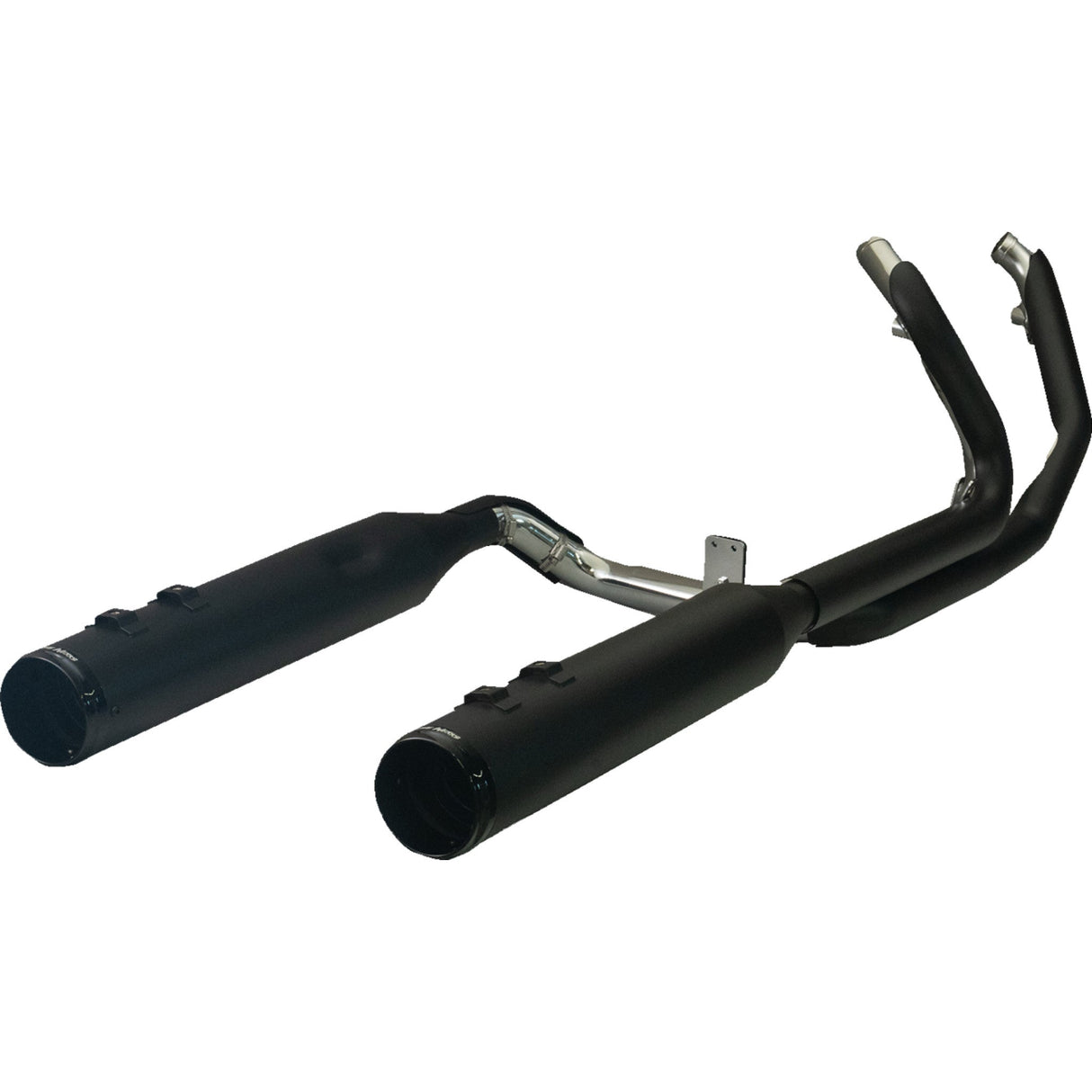 KHROME WERKS 1800-2764 200810A-SR 2-into-1-into-2 Dominator-SR Exhaust System black - without end caps - m8 touring