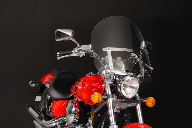 National Cycle NC125A 83-22 Harley XL/FXR/D/17-25 Hon/07+ Kaw Dakota 3 W/low Turn Signals Windshield-clr