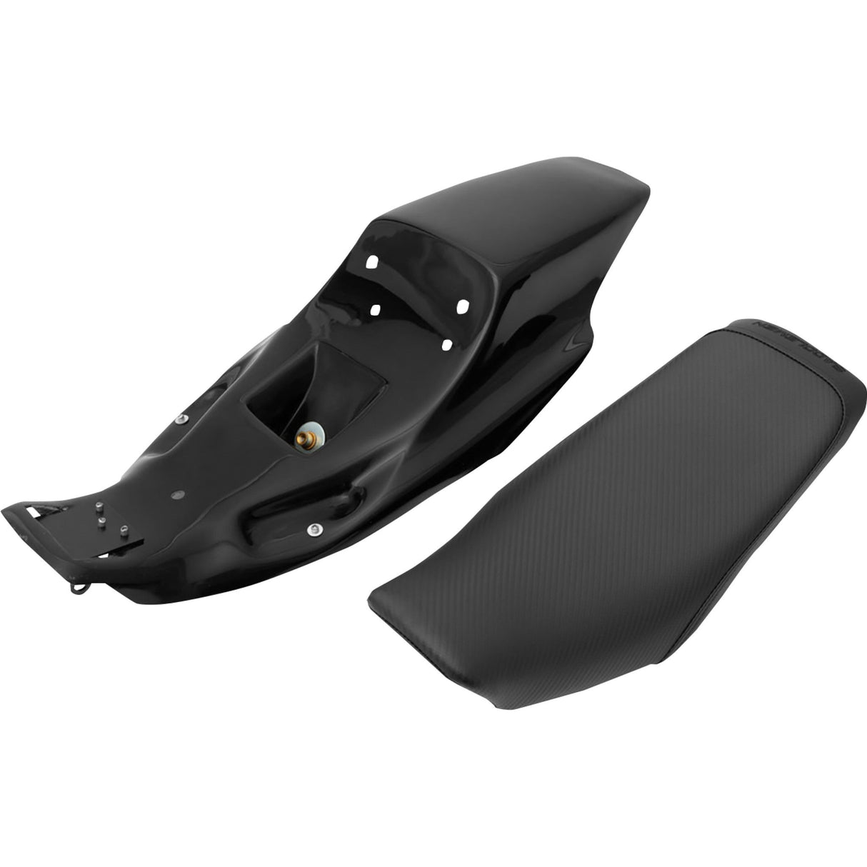 Saddlemen Eliminator Tail Section Seat Carbon Fiber - Z4282 For Harley Sportster 2004-2020