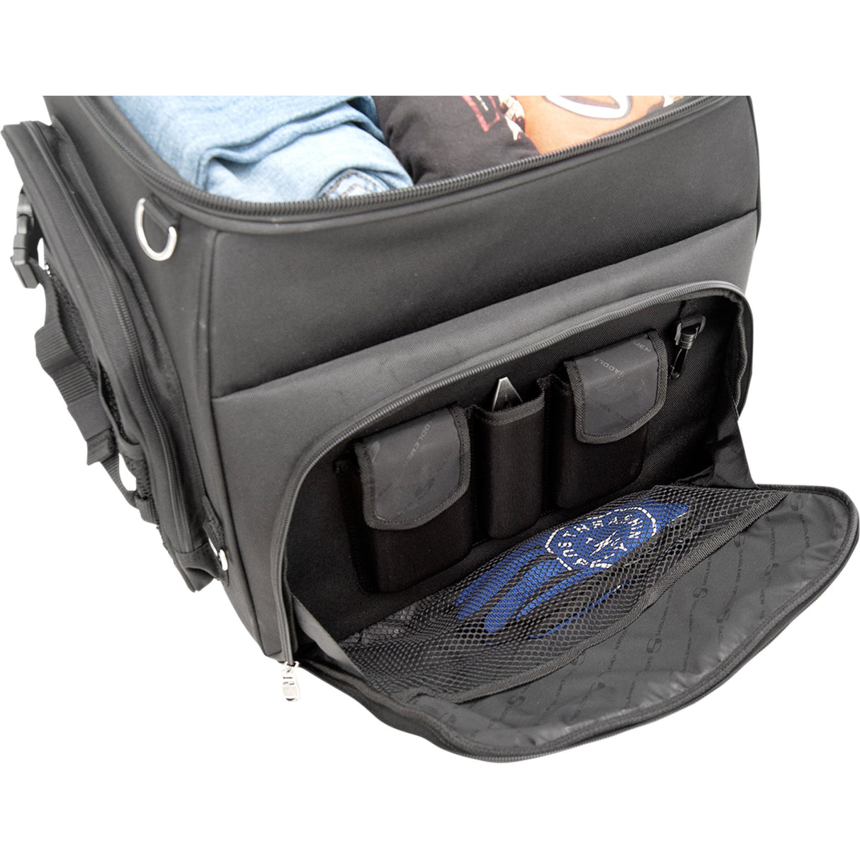 Saddlemen BR4200 Sissy Bar Bag Black - EX000926