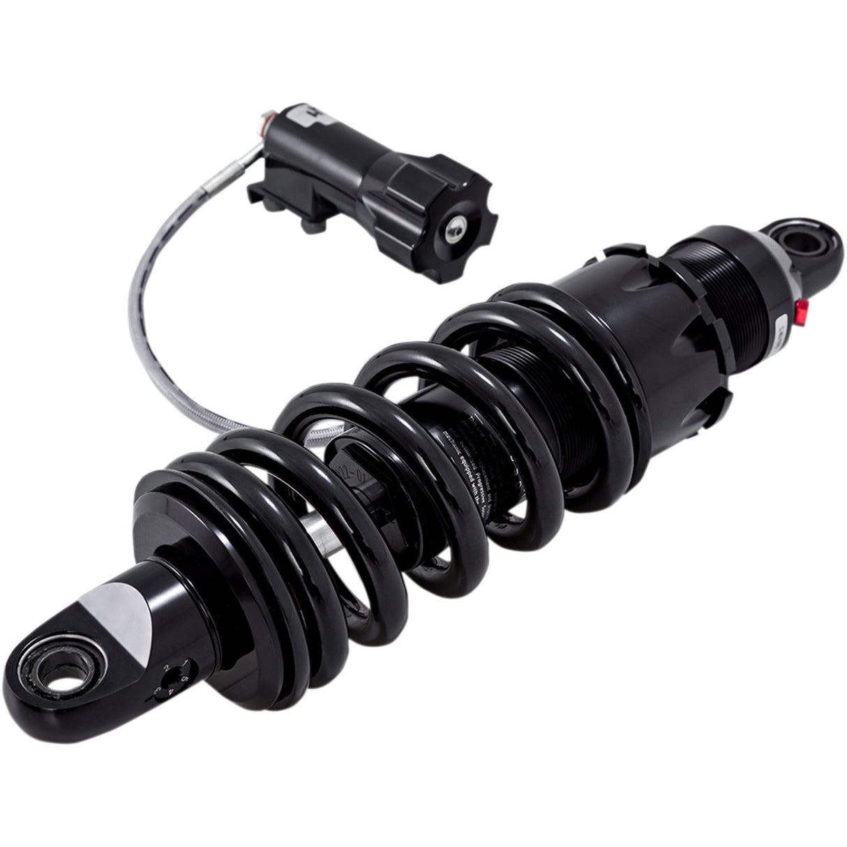 PROGRESSIVE SUSPENSION 1310-1862 465-5050B 465 Series Shock with Remote Adjustable Preload - 465 Series Shocks with Rap - Black - Heavy-Duty - 12.2"