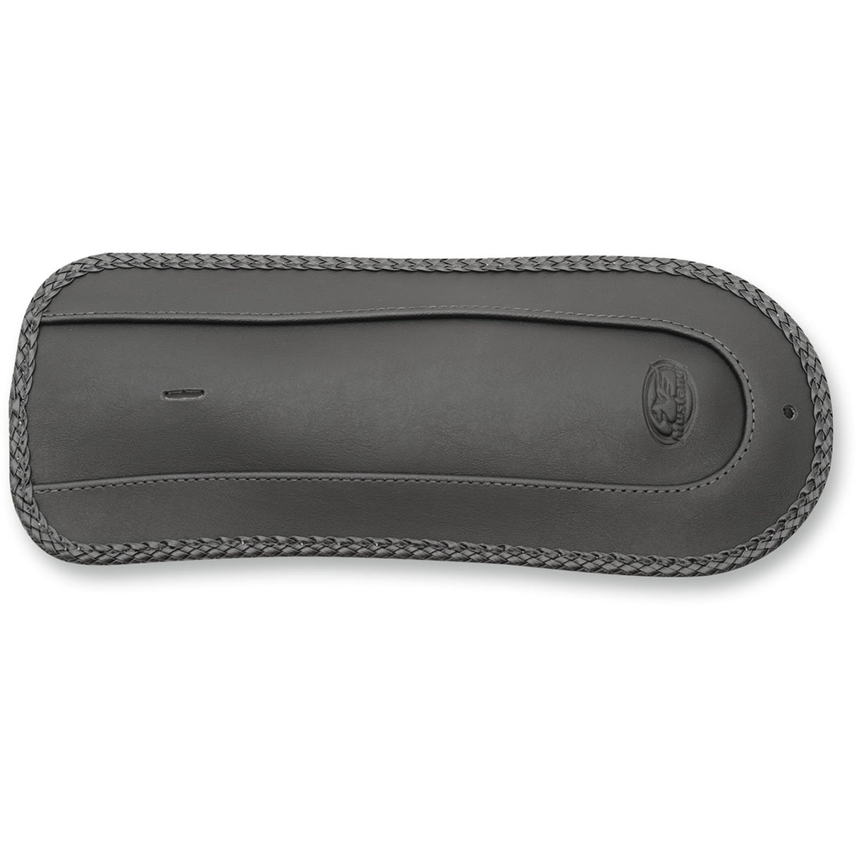 Mustang Fender Bib For Solo Seat — Plain Smooth Black - 78060 For Harley Motorcycles 2006-2017