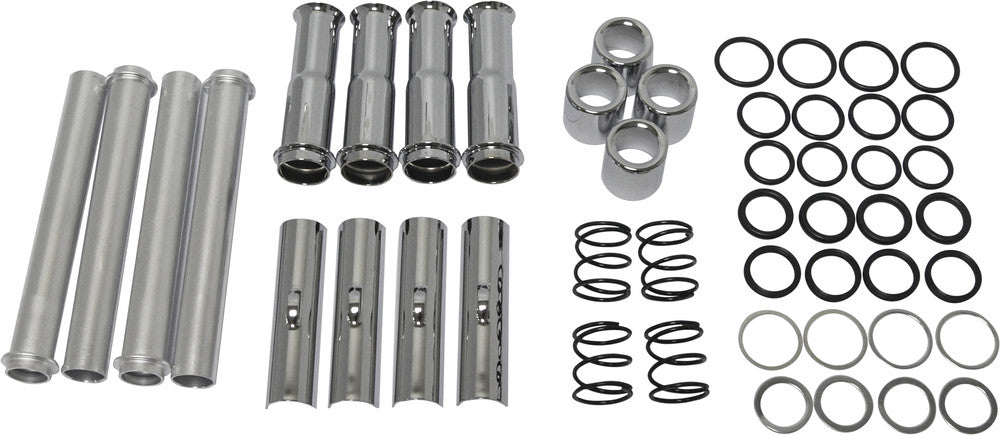 Harddrive Short Pushrod Tubes ALL Twin Cams - 01-020 For Harley Motorcycles 1999-2017
