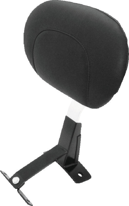 Mustang Motorcycle 79610 Mustang 08-21 Harley FL Touring Driver Backrest Kit - Black