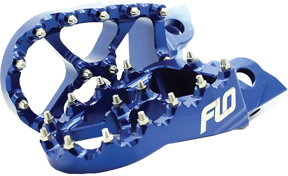 Flo Motorsports PRO Series Foot Pegs Blue - FPEG-795-4BLU For Beta Dirt Bikes 2021-2025 | KTM Dirt Bikes 2023-2026
