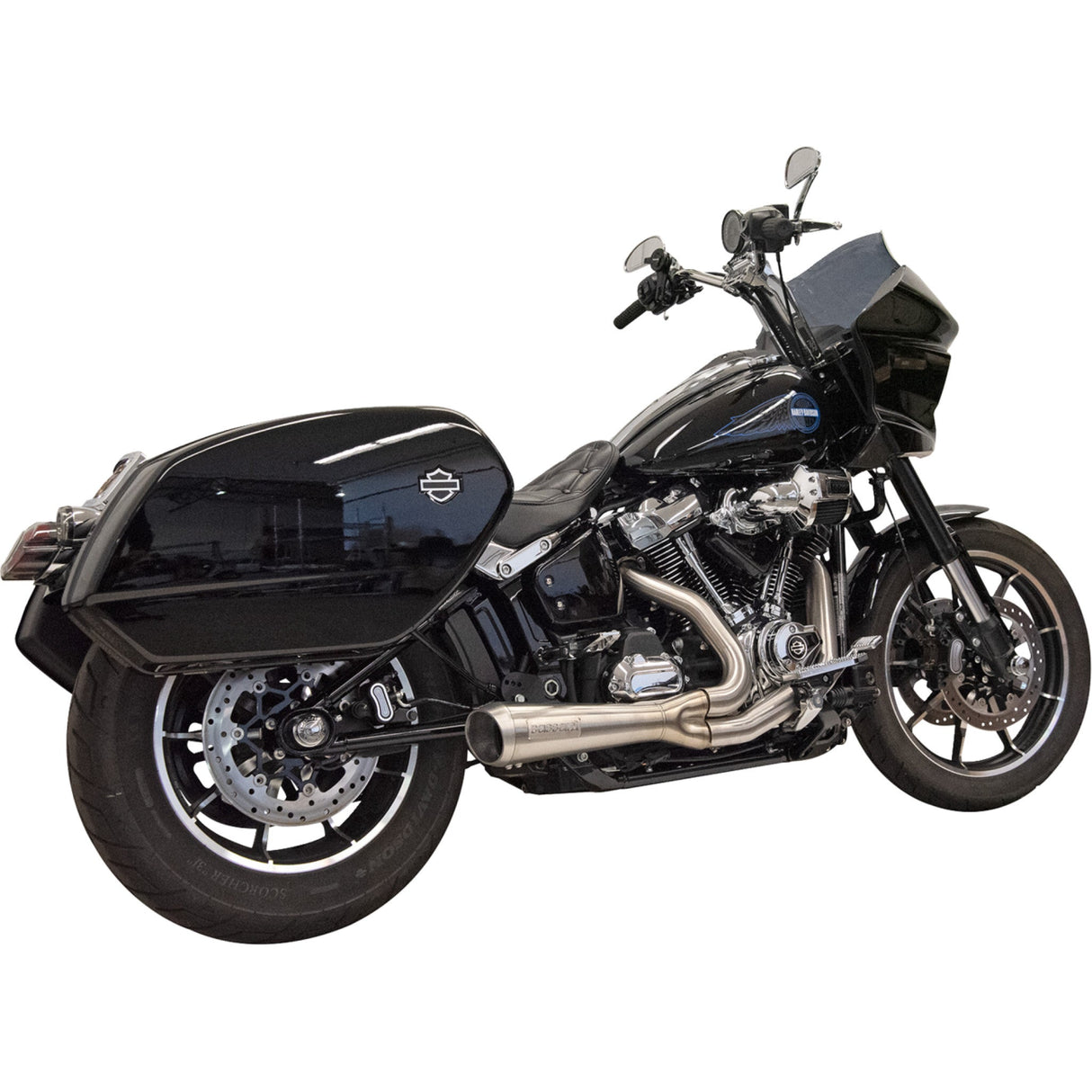 Bassani Xhaust 2-Into-1 The Ripper Exhaust System Stainless 49-State M8 Softail - 1S79SSE For Harley Softail 2022-2025