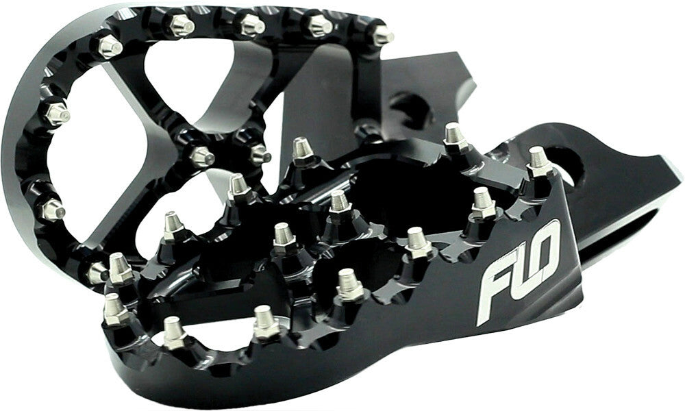 Flo Motorsports PRO Series Foot Pegs Black - FPEG-793-2BLK Yamaha Dirt Bikes 2023-2026