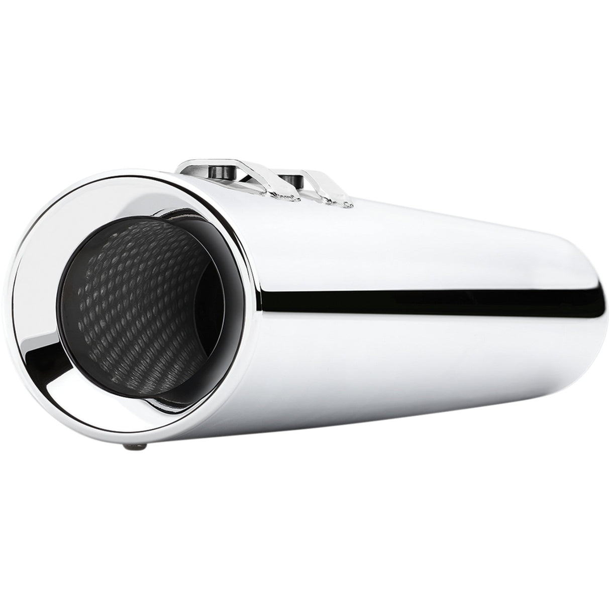 Cobra Powr-Flo Slip-On Mufflers Chrome - 6215 For Harley Touring 1995-2016