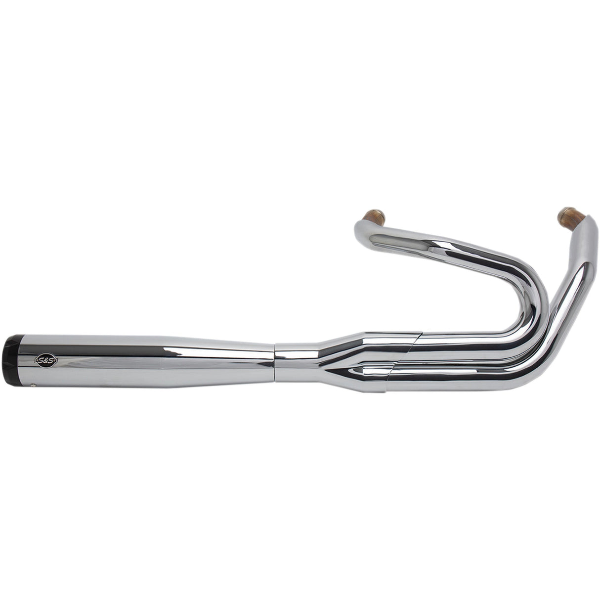 S&s Cycle Superstreet 2-Into-1 Exhaust System - 550-0847B For Harley Softail 2018-2022