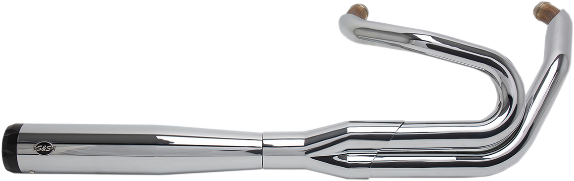 2:1 50 State Exhaust for M8 Softail - Chrome - 1800-2486