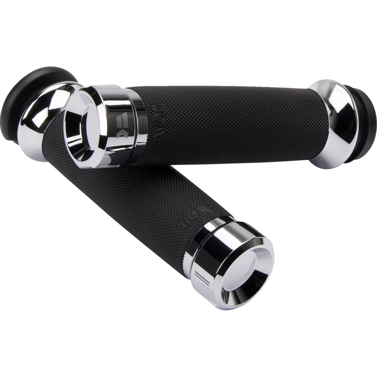 KHROME WERKS 0630-3076 500185 CUSTOM GRIPS Klassic TBW 2008+ H-D Touring+Softail with ETC