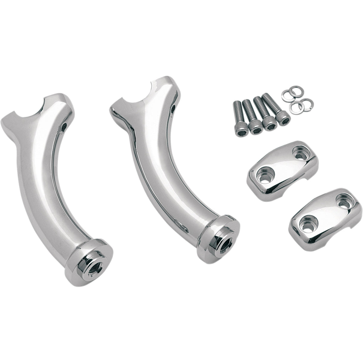 DRAG SPECIALTIES 1803-3306 5-1/2" Deuce Style Handlebar Riser Risers - Pullback - 5-1/2" x 2"